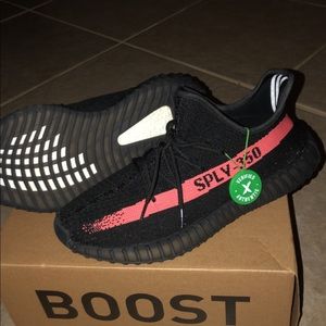 Yeezy core black red v2.